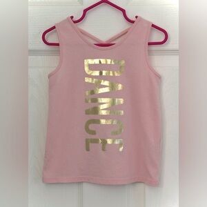 Dance Tank Top With Criss Cross Straps In Back